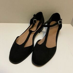 ASOS design black suede shoes 8